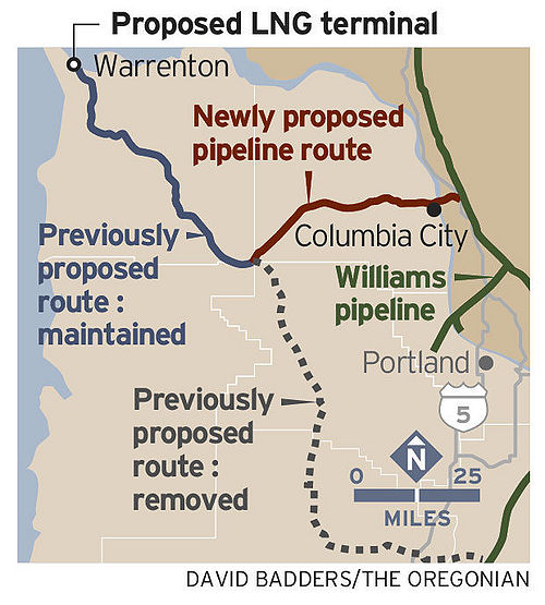 New proposal for Astoria LNG Pipeline