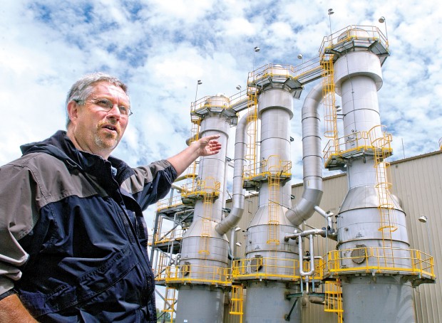 Ethanol Plant on Columbia, near Clatskanie