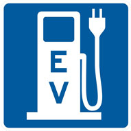 Public EV Charge Station Symbol