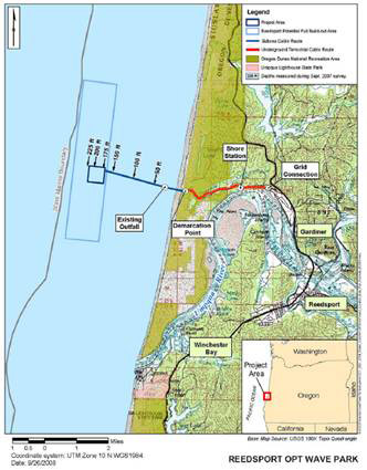 Ocean power technologies Wave Energy Plan for Reedsport