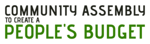 Community Assembly to Create a People's Budget logo.png