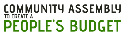 Community Assembly to Create a People's Budget logo.png