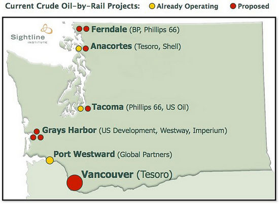 Export facilities Map