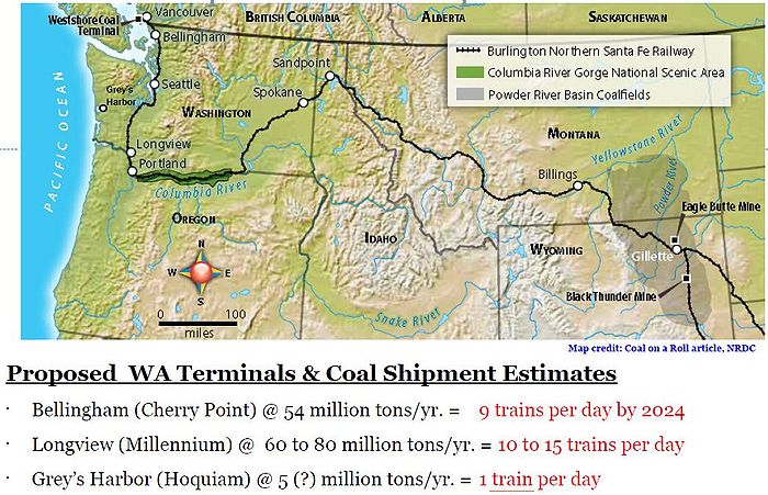 Planned Coal Export Facilities